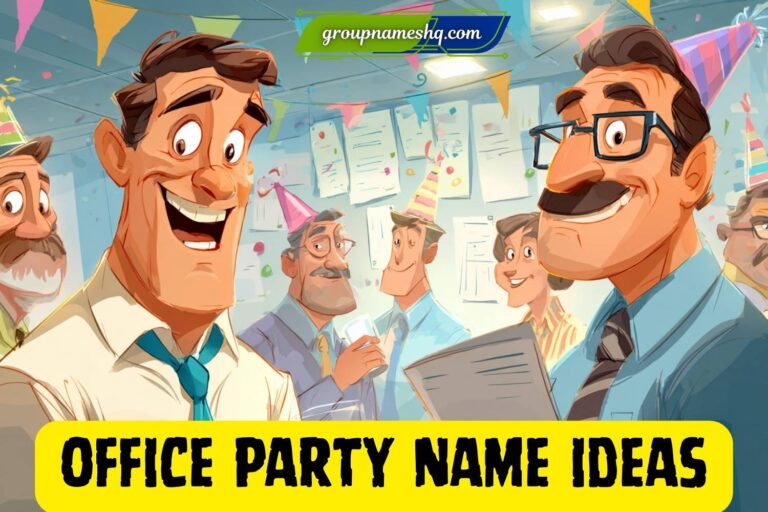 office party name ideas