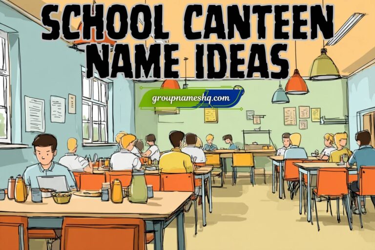 school canteen name ideas